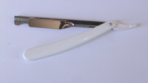 Salon coupe-gorge droit en acier inoxydable jetable Rasoir sans logo Option PayPal accepté pour le rasage du visage et du corps du bikini - Product Image 4