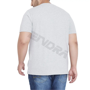 Vente chaude Popeline respirante de style de rue grande taille pour hommes décontracté sur mesure léger col en v à manches courtes écologique - Product Image 3