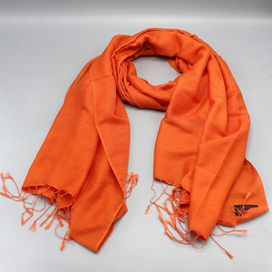 Wholesale Custom Color Pashmina Shawl New Style Winter 100% Viscose Shawls Tassel Hijab ladies <b>Scarf</b> High Quality <b>Scarves</b> - Product Image 6