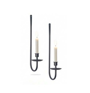 Handmade Artistic Iron <b>Wall</b> Candle <b>Sconce</b> With Geometric Design Suitable For Modern Apartment And Luxury Home Decor - Product Image 2