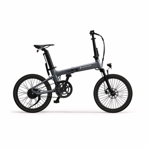 Vélo électrique Xiaomi ADO Air 20S, livraison gratuite, gris, batterie lithium 10000 mAh, roue de 20 pouces, 7 vitesses, moteur sans balais, 100 km d'autonomie - Product Image 2