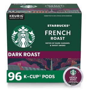 Capsules de café Starbucks K-Cup, café torréfié foncé chaud ou glacé, torréfaction française, 96 capsules Keurig - Product Image 4
