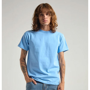 Shaka Wear Drop Ship Crewneck T-Shirt Regular Big Size T-Shirt Drop Ship Garment-Dyed Crewneck T-Shirt Nouveau - Product Image 4