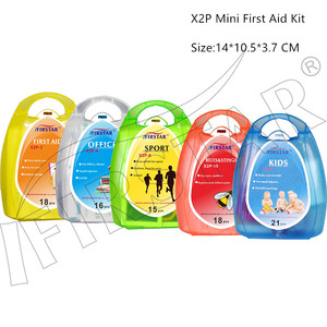 Firstar personnalisé Mini trousse de premiers soins médicaux Portable boîte cadeau étanche pour femmes et enfants Source d'alimentation manuelle - Product Image 1