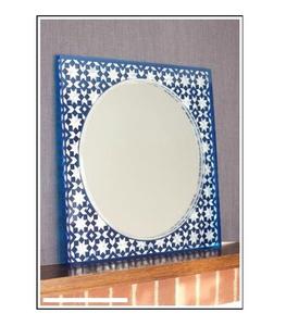 Espejo de pared con incrustaciones de hueso hecho a mano de tamaño personalizado, marco decorativo con incrustaciones de perlas madre de alta calidad, estilo moderno para decoración del hogar - Product Image 4