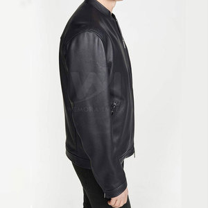 Reasonable Price Breathable Leather <b>Jacket</b> Outdoor Use Winter <b>Jacket</b> Wholesale <b>Lightweight</b> <b>Men</b> Leather <b>Jacket</b> - Product Image 4