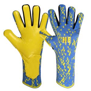 Guantes de Portero de Fútbol Profesionales de Diseño Moderno, Cuero Transpirable de Alta Calidad, Logotipo Personalizado, Venta al por Mayor para Uso en Exteriores - Product Image 1