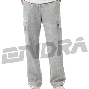 กางเกงคาร์โก้ไซส์ใหญ่พิเศษสำหรับผู้ชายทรงหลวมใส่สบายมีกระเป๋าหลายแบบสไตล์สตรีทแวร์สวมใส่สบายทุกวันดูทันสมัย - Product Image 1