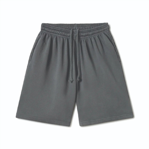 Vente en gros de shorts de gym lourds 100% coton, short de sport en molleton de coton, coton éponge français respirant, short d'entraînement pour la course à pied pour hommes - Product Image 6