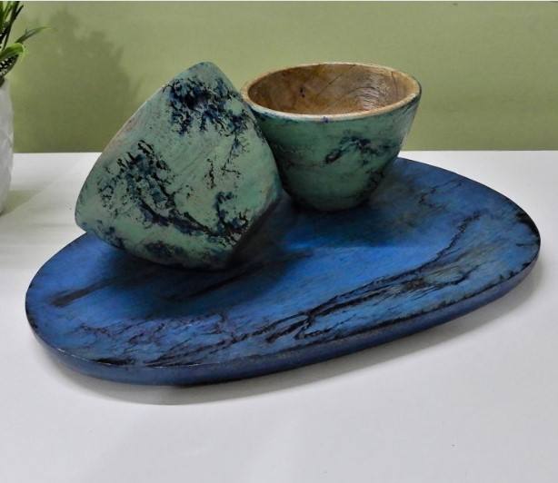 สีน้ำตาล