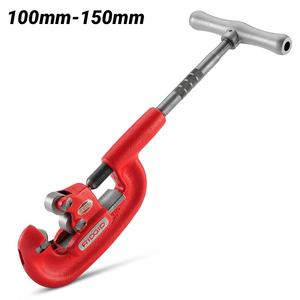 Tijeras para Zurdos de Alta Resistencia Ridgids 6-S (32850) de 100 mm a 150 mm, Grado Industrial y para Bricolaje, Borde Liso y Dentado, Mango de Metal - Product Image 4