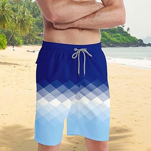 OEM Custom <b>Men's</b> Gym <b>Shorts</b> 100% Cotton Canvas Quick Dry Casual Zipper Pockets Plus Size <b>Knee</b> <b>Length</b> Drawstring Polyester - Product Image 4