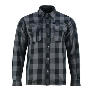 Tela de franela tejida Superior Camisa de franela multicolor Nueva moda Streetwear Plaid Tallas grandes Camisas OEM por encargo - Product Image 2