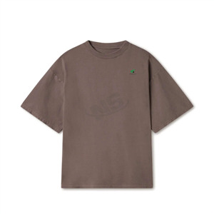 Elegante camiseta estampada holgada de 100% algodón para hombre, Color sólido, cómodo, diseño de cuello redondo, tela suave, ropa deportiva de moda para gimnasio - Product Image 4