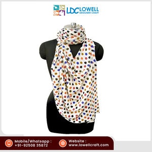 Haute qualité personnalisé conçu auto Jacquard à pois Pashmina châle à la mode imprimé motif été carré Style femmes rose - Product Image 2