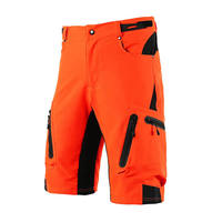 Shorts de cyclisme VTT personnalisés pour hommes en velours côtelé écoresponsable, respirants, séchage rapide, performance, descente, fermeture éclair, couleur unie