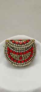 Pochette en mosaïque métallique brillante sur mesure avec fermeture à bouton, imperméable, accessoire de mode haut de gamme - Product Image 4