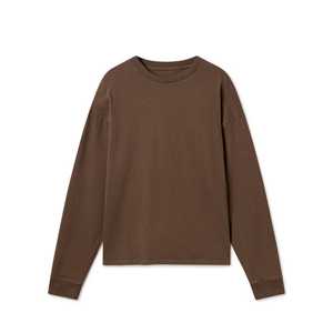 Sudadera de Alta Calidad con Hombros Caídos para Hombre, Antiencogimiento, Felpa Francesa, Algodón, Venta al por Mayor, Sudadera de Cuello Redondo 100% Algodón - Product Image 1