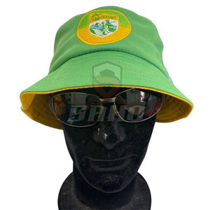 Vente en gros de chapeau de protection solaire réversible imprimé de logo personnalisé de créateur de mode chapeau seau d'été - Product Image 6