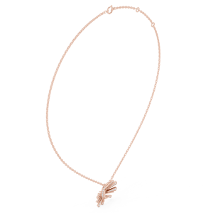 Wholesale New Fashion Jewelry Chain 925 <b>Silver</b> Crystal <b>Necklace</b> for Women - Product Image 2