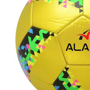 ลูกฟุตบอลวัสดุหนังเรียบเงาพร้อมโลโก้ออกแบบได้ตามต้องการ - Product Image 5