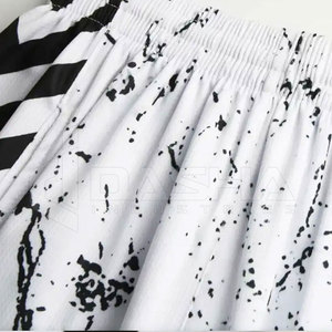 Shorts de basketball personnalisables en gros – Multi-styles, sublimation, broderie, logo, respirants, séchage rapide, polyester, ensemble sportif - Product Image 4