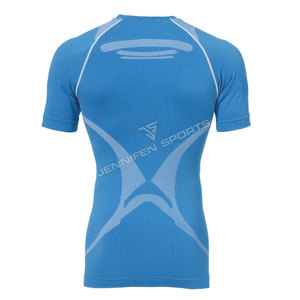 Camiseta Deportiva de Manga Corta para Hombre, Estilo Raglán, Personalizada, de Secado Rápido, Ligera y Transpirable, de Poliéster/Algodón - Product Image 2