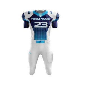 Uniforme de football américain de haute qualité à bas prix, 100% polyester, fabriqué aux États-Unis - Product Image 2