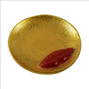 ถาดเสิร์ฟผลไม้แห้งสินค้าขายดีถาดโลหะสีทองสำหรับวางบนโต๊ะเครื่องครัวดีไซน์ทันสมัย - Product Image 1