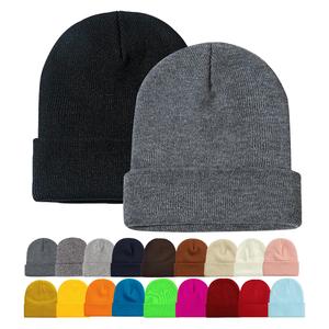 Mezcla de lana personalizada deporte hombres mujeres invierno Bobble sombreros de alta calidad grueso forro polar gorros fabricantes - Product Image 5