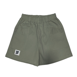 Casual sólido Regular ecológico Khakis 95% algodón 5% Spandex OEM servicio Cargo Shorts Vietnam corto ropa de mujer - Product Image 3