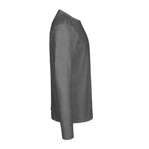 Camiseta de Manga Larga Transpirable para Hombre, Cuello Redondo, Ligera, Ajustada, Perfecta - Product Image 3