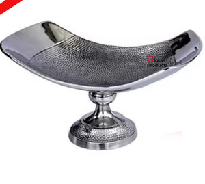 Tazón de Postre de Aluminio con Acabado Dorado, Diseño Redondo y Moderno, para Hoteles, Restaurantes y Bares - Product Image 3