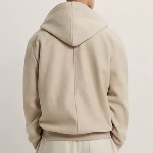 Sweat à capuche zippé surdimensionné personnalisé de haute qualité pour les femmes sweat à capuche ample décontracté à la mode générale - Product Image 5