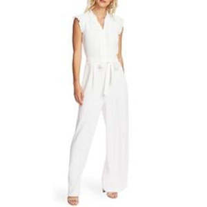 Tuta Intera da Donna Cece a Vita Alta con Pieghe, Taglia 0, Traspirante, Vestibilità Ampia, Stampa Fantasia per Fitness, Estate, Autunno e Vacanze - Product Image 1