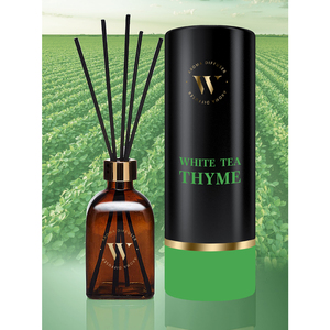 Private Label Premium <b>Reed</b> <b>Diffuser</b> Set Chamomile (Roman) Ambient Home Fragrance Made in USA Minimum Order Quantity - Product Image 5