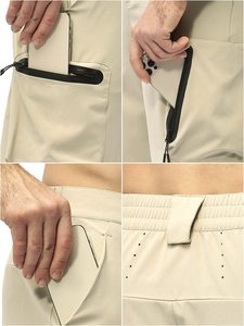 Sibrin, pantalones cortos informales de verano para hombre, calidad superior, cierre de cordón hecho a medida, tamaño adulto, estilo más nuevo, sólido, ecológico - Product Image 4