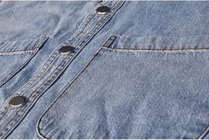 Chaquetas de hombre Chaquetas de mezclilla transpirables para hombre Chaquetas de jeans de talla grande para hombre Hecho en Pakistán Logotipo y diseño personalizados - Product Image 6