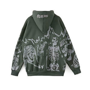 Custom Street Wear Hoodies for <b>Men</b> Zipper <b>Hoodie</b> Jacket for <b>Men</b> Printed <b>Thermal</b> <b>Hoodie</b> for <b>Men</b> - Product Image 2