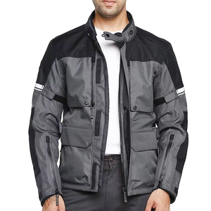 Nouvelle arrivée Veste en cuir de moto respirante pour homme imperméable en textile noir de qualité supérieure Vestes de motocross - Product Image 1