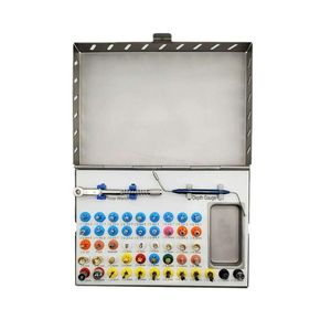 Kit de Implantes Dentales de Acero Inoxidable, 50 Piezas, Instrumentos Quirúrgicos Manuales para Colocación y Extracción - Product Image 1