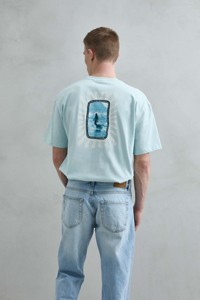 T-Shirt da Uomo Regular Fit 100% Cotone a Maniche Corte - Stampa con Motivo Surf e Grafico, Top Casual Streetwear - Product Image 4