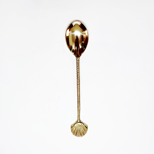 Cuchara de postre de acero inoxidable de piña con pulido de espejo para el hogar Cuchara de cena de alta calidad para utensilios de cocina - Product Image 4