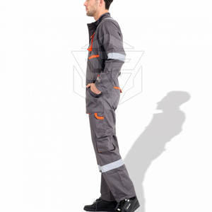 Mono DE SEGURIDAD reflectante de alta visibilidad hecho a medida Ropa de trabajo de nuevo diseño hecha de poliéster de alta calidad - Product Image 2
