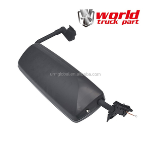 Pièces de rechange pour <span class=keywords><strong>camion</strong></span> <span class=keywords><strong>semi</strong></span>-remorque 82715402, pièces de rechange pour carrosserie, 2004-2016 VNL, rétroviseur noir avec support - Product Image 3