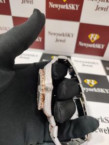 นาฬิกาอะนาล็อกประดับเพชร VVS เพชรใสเพชรเพชรแบบเพชร - Product Image 6