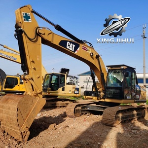Excavatrice d'occasion Caterpillar323D2L, marque japonaise d'origine, 23 tonnes, excavatrice de taille moyenne, chenilles en caoutchouc, grandes excavatrices - Product Image 2