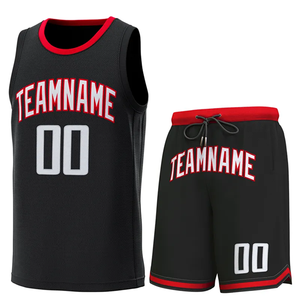 Vêtements de sport respirants à sublimation pour équipe scolaire Ensemble de maillots de basket-ball pour jeunes du collège - Product Image 1