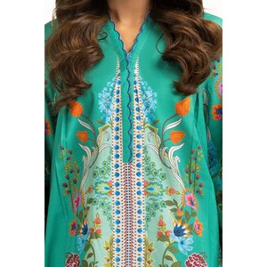 Camisa Bohemia con Estampado Cruzado y Cuello Camisero, Estampado Floral para Primavera/Verano IPS-55037 - Product Image 5