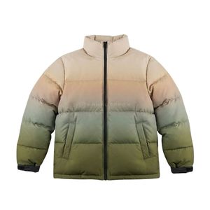 Chaqueta Acolchada con Estampado Tie-Dye Pastel, Unisex, Abrigo de Invierno Cálido, Estilo Urbano, Ropa de Abrigo de Invierno Personalizada - Product Image 6